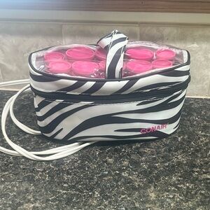 Conair Zebra Print Hair Roller Set